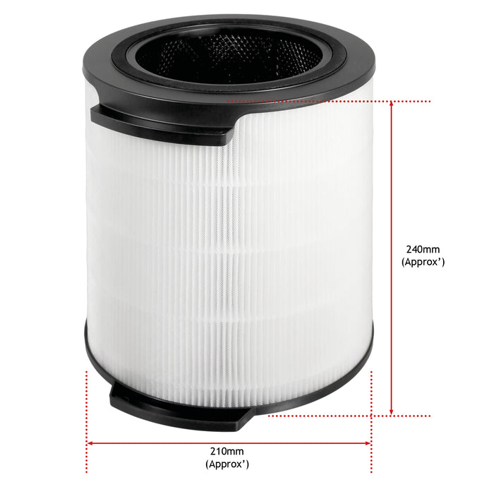 Air Purifier HEPA Filter PHILIPS Nanoprotect AC1711 AC1715 SPS57957 FY170030