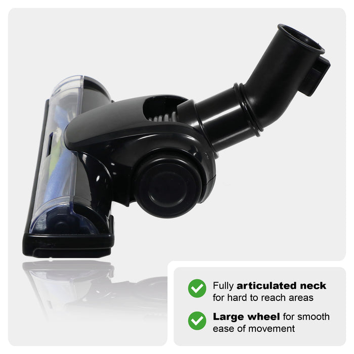 Hard Floor Brush Head for NUMATIC Henry Hetty James 32mm Anti Hair Wrap