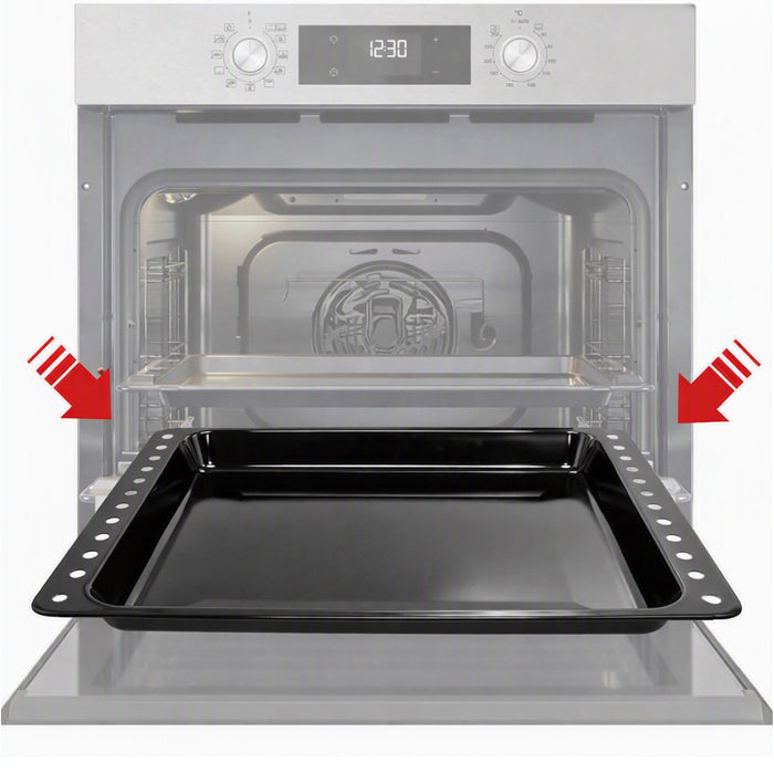 Oven Tray for Lamona LAM3200 LAM3204 LAM3401 Grill Shelf Drip Pan 460mm x 366mm + Grid Insert