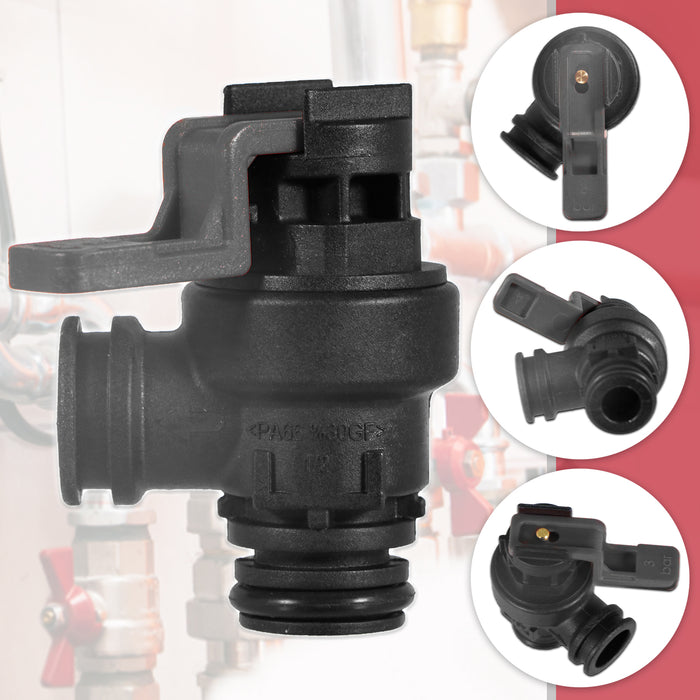 Pressure Relief Valve for Worcester Bosch Greenstar Boiler 3 Bar Safety PRV (87161064310)