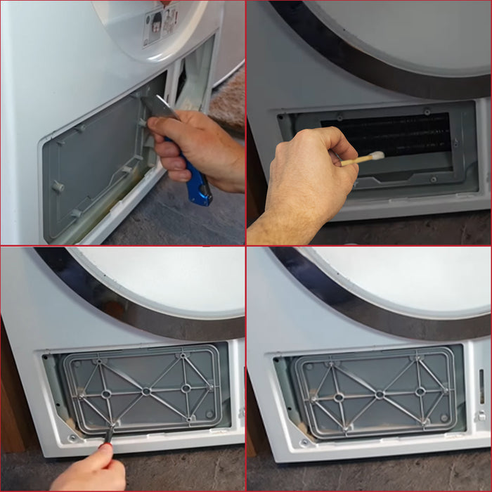 Heat Exchanger Repair Kit for Bosch Tumble Dryer Series 6 8 Avantixx MAXX7 00646776 Maintenance Flap