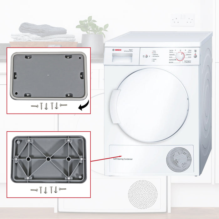 Heat Exchanger Repair Kit for Bosch Tumble Dryer Series 6 8 Avantixx MAXX7 00646776 Maintenance Flap
