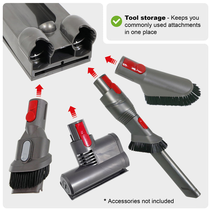 Charging Dock for Dyson V11 V15 Vacuum Cleaner Storage Wall Mount Docking for extra tools 970011-02