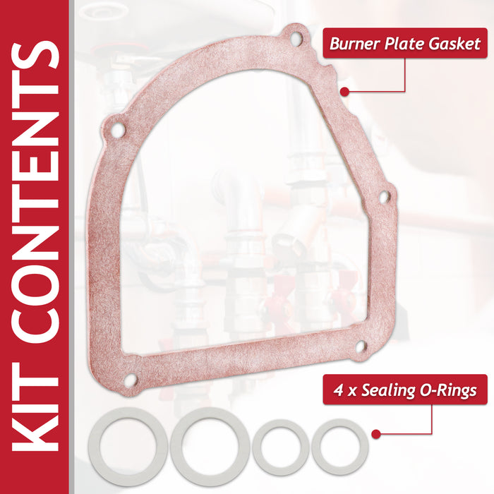 Burner Plate Gasket Kit for Main System Eco Elite 24 25 28 30 Combi ERP Boiler (5130582)
