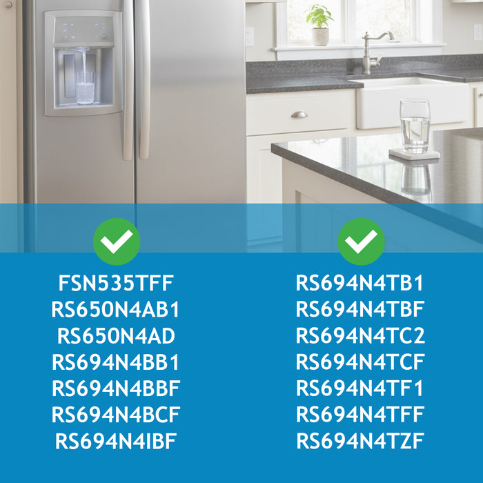 Fridge Water Dispenser Lever Housing Unit For Hisense RS694N4TFF RS694N4TBF RS694N4TCF (Black)