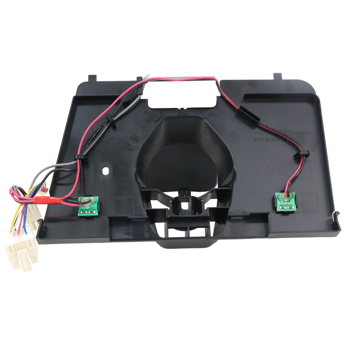 SPARES2GO Fridge Water Dispenser Lever Housing Unit For Kenwood KSBNDIX18 KSBNDIX20 KSBNDIX23 (Black)