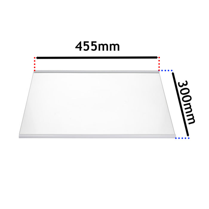 Logik Fridge Glass Shelf LNF55X20 LNFD55W20 LNFD55X20 455 x 300 mm