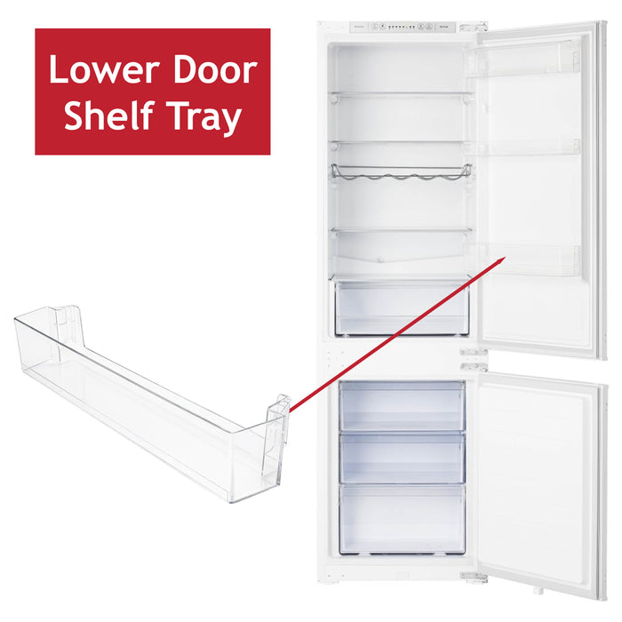 Hisense Fridge Lower Door Shelf Tray Rack RIB291F4AW1 RIB312F4AW1 RIB312F4AWE