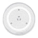 Universal Microwave Turntable Plate 6 Lug Fixing Y Type Glass Dish Tray (11" / 28.5cm / 285mm)