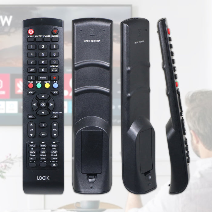 Logik L29HED13 TV Remote Control L20 L24 L29 L32 Replacement Television Controller (9912170965)