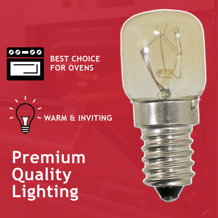 Pygmy Light Bulb Lamp for Schreiber Oven Cooker (15w, SES, E14)