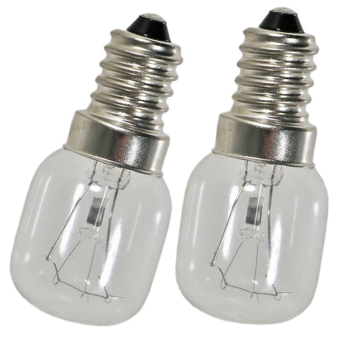 Light Bulb Lamp for Oven Cooker (25w, SES, E14) 2 x Bulbs Lamps