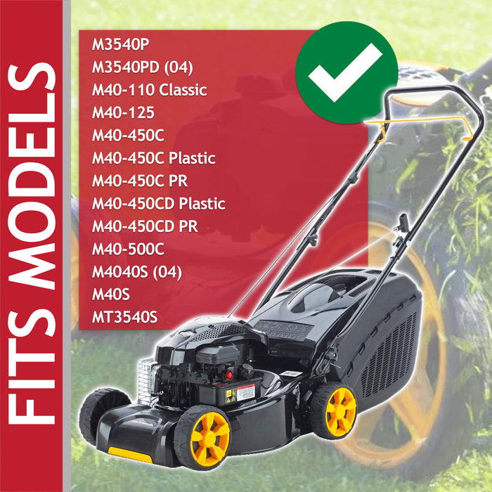 Blade for McCulloch M3540 M40 MT3540S Lawnmower Metal Combi Grass Cutter (40cm)