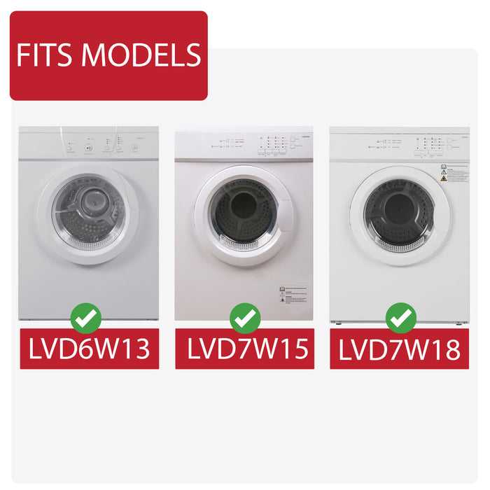 Logik Tumble Dryer Vent Hose External Air Pipe LVD6W13 LVD7W15 LVD7W18 1.7m 94mm