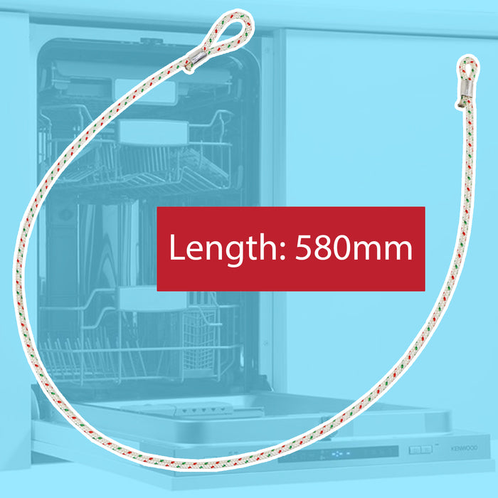 Currys Essentials Dishwasher Door Rope Cable 580mm CID45B16 CID45B16A CID45B20