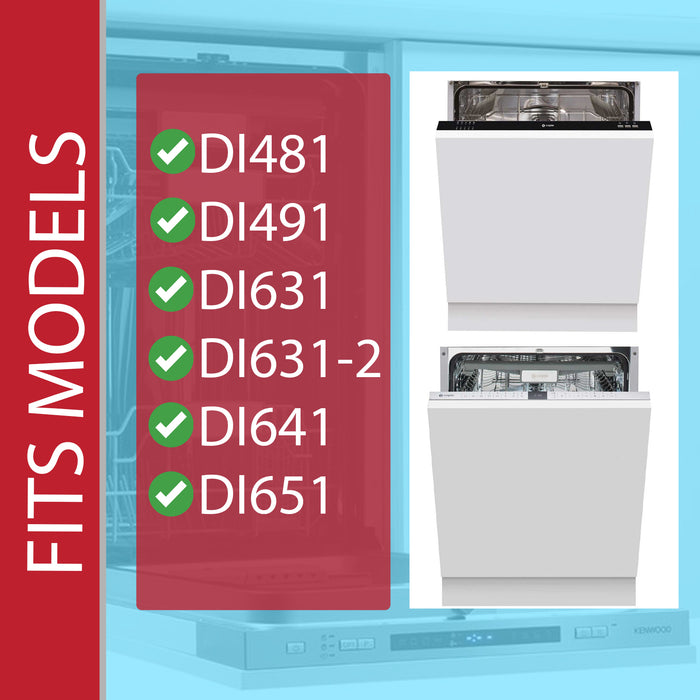 Caple Dishwasher Door Rope Cable 580mm DI481 DI491 DI631 DI631-2 DI641 DI651