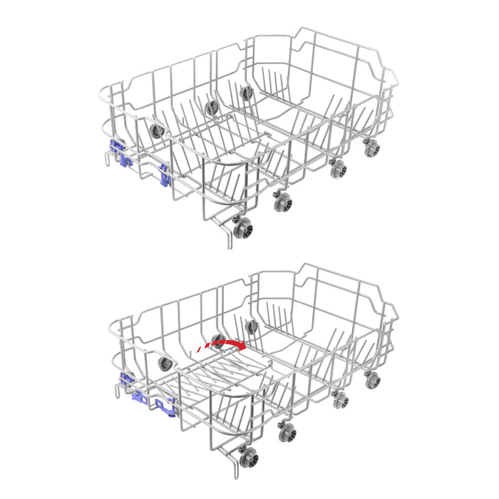 Dishwasher Lower Rack Bottom Basket for CAPLE DI481 DI476 Drawer Tray