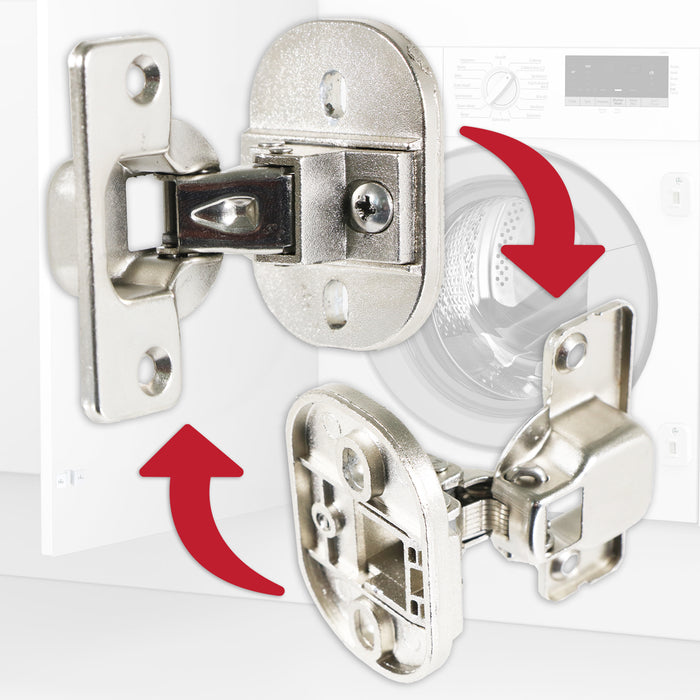 Integrated Door Hinge Magnetic Fixing Kit for Caple WDI3301 WMI3000 WMI3001 WMI3006 WMI3007 Washing Machine (20 Pieces)