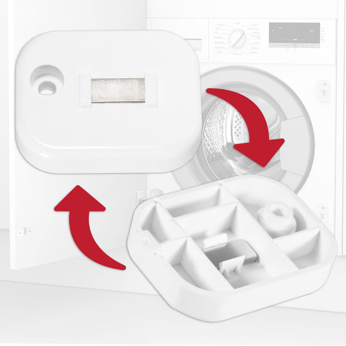 Integrated Door Hinge Magnetic Fixing Kit for Caple WDI3301 WMI3000 WMI3001 WMI3006 WMI3007 Washing Machine (20 Pieces)
