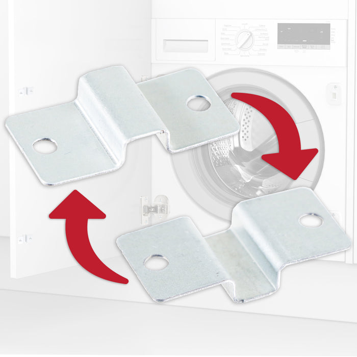 Integrated Door Hinge Magnetic Fixing Kit for Caple WDI3301 WMI3000 WMI3001 WMI3006 WMI3007 Washing Machine (20 Pieces)