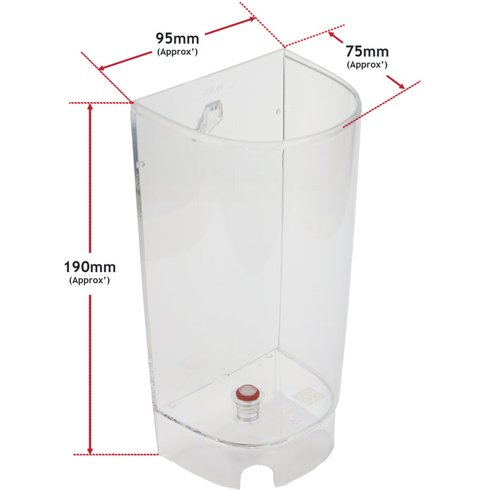 Water Tank For Krups Fits Dolce Gusto Genio Coffee Machines MS-625004