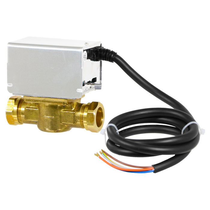 Optimum 22mm Zone Valve 2 Port Motorised 5 Wire Central Heating / Boiler System Control