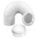 Air Con Vent Hose 3 Metre 5" 5.9" Duct Pipe Extension Threaded Coupler Connector Ring Kit