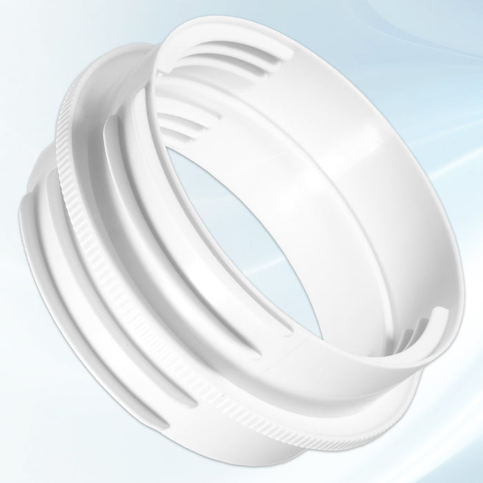 Cooker Hood Vent Hose 6 Metre 5" 5.9" Duct Pipe Extension Threaded Coupler Connector Ring Kit