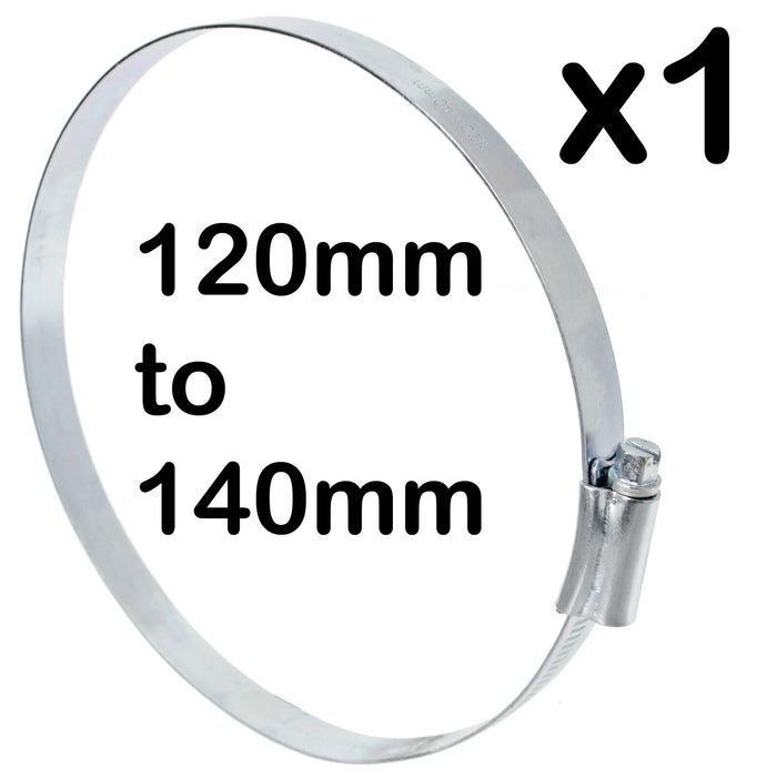 Hose for Bush Air Con Conditioner Pipe Vent Extension Kit PVC 6m 5" 125mm