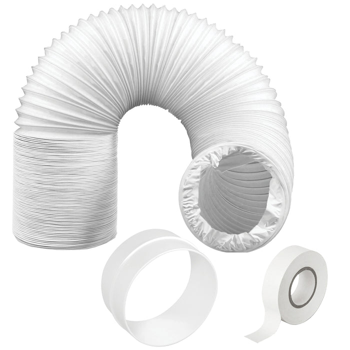 Vent Hose Pipe PVC Duct Extension Kit for Daewoo Air Conditioner (6m, 5")