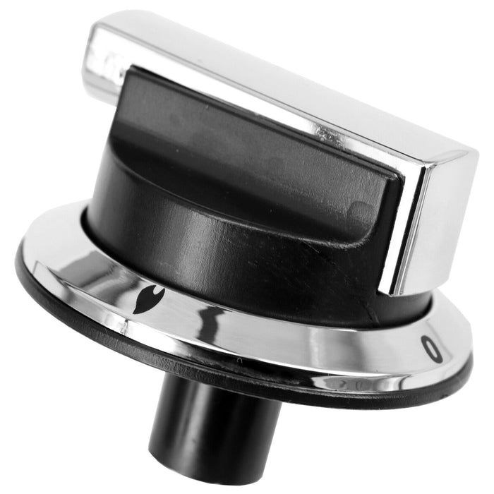 Rangemaster Knob Switch 90 100 110 DF Elite Professional Range Oven Black Chrome P040582 P059074
