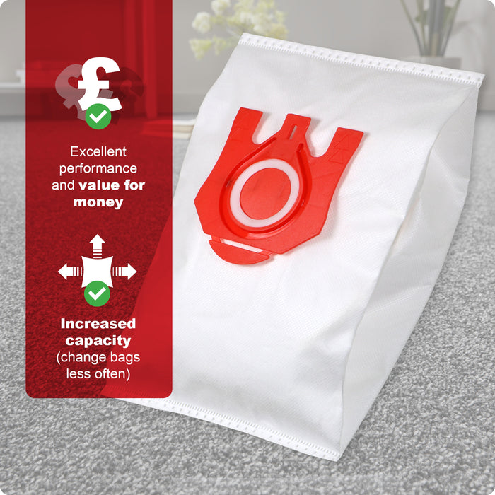 Bags for Miele FJM 3D Vacuum Cleaner C1 C2 C3 S4210 S4560 S6210 S6240 x 16