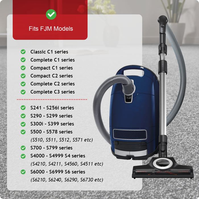 Bags for Miele FJM 3D Vacuum Cleaner C1 C2 C3 S4210 S4560 S6210 S6240 x 16