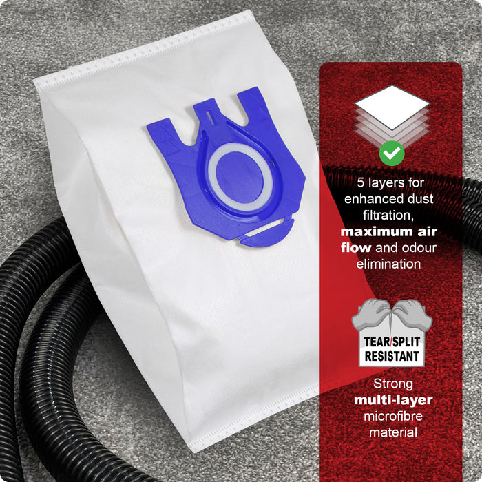 3D Bags for MIELE GN S2111 S5211 S5261 C2 C3 C1 CX1 Classic Complete Blizzard S8310 S8320 Cat & Dog x 4