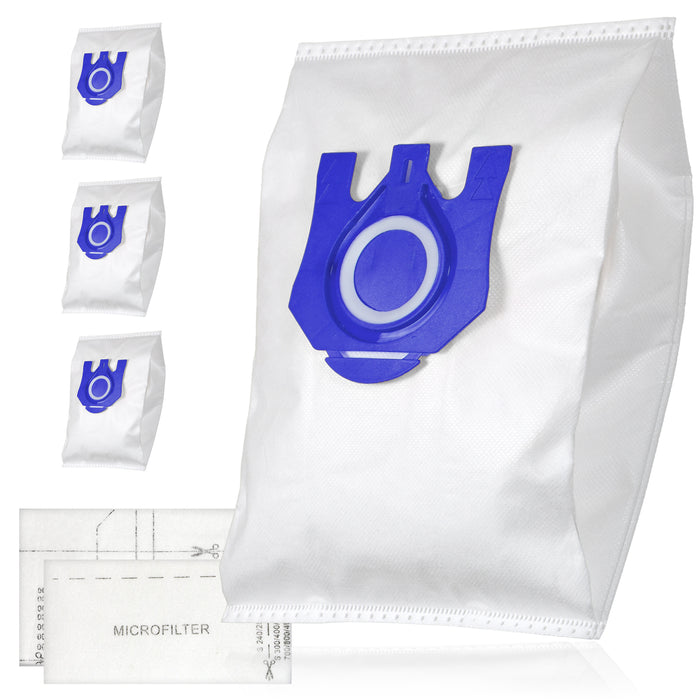 3D Bags for MIELE GN S2111 S5211 S5261 C2 C3 C1 CX1 Classic Complete Blizzard S8310 S8320 Cat & Dog x 4