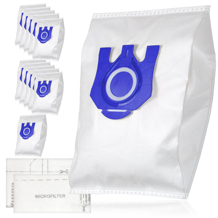 3D Bags for MIELE GN S2111 S5211 S5261 C2 C3 C1 CX1 Classic Complete Blizzard S8310 S8320 Cat & Dog x 12