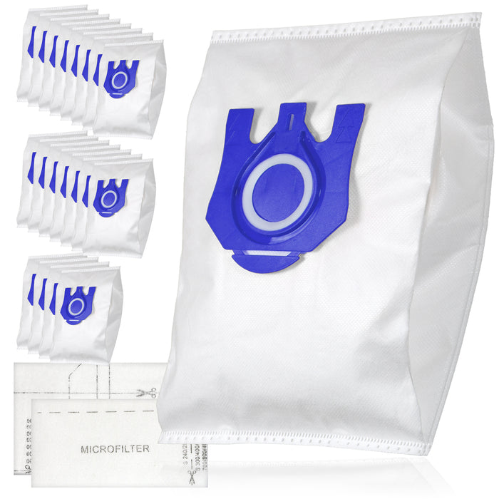 3D Bags for MIELE GN S2111 S5211 S5261 C2 C3 C1 CX1 Classic Complete Blizzard S8310 S8320 Cat & Dog x 20