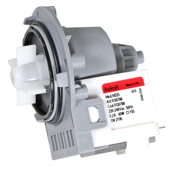 Drain Pump for White Knight WM105M WM105MA Washing Machine Askoll M325 240v 40w