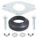 Universal Toilet Cistern Close Coupling Fixing Kit Flat Metal Plate Tank Pan Bowl Connector Set (2")
