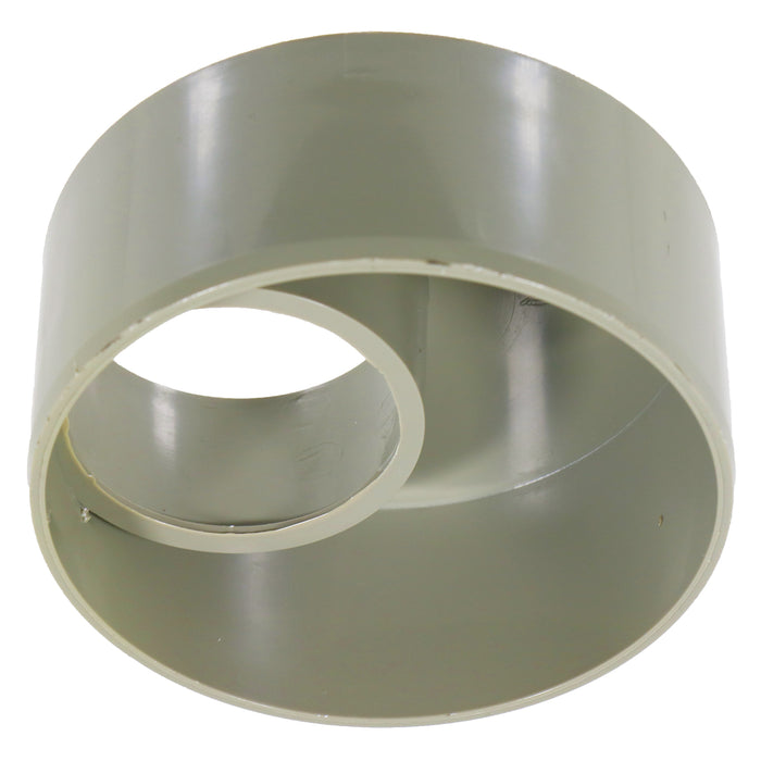 110mm to 56mm (50mm) Solvent Weld Soil System Waste Pipe Reducer Adaptor (Olive Grey)