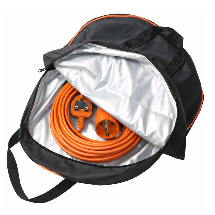 Power Cable for Ryobi Lawnmower Strimmer Trimmer UK 10m Mains 3 Pin Plug + Bag