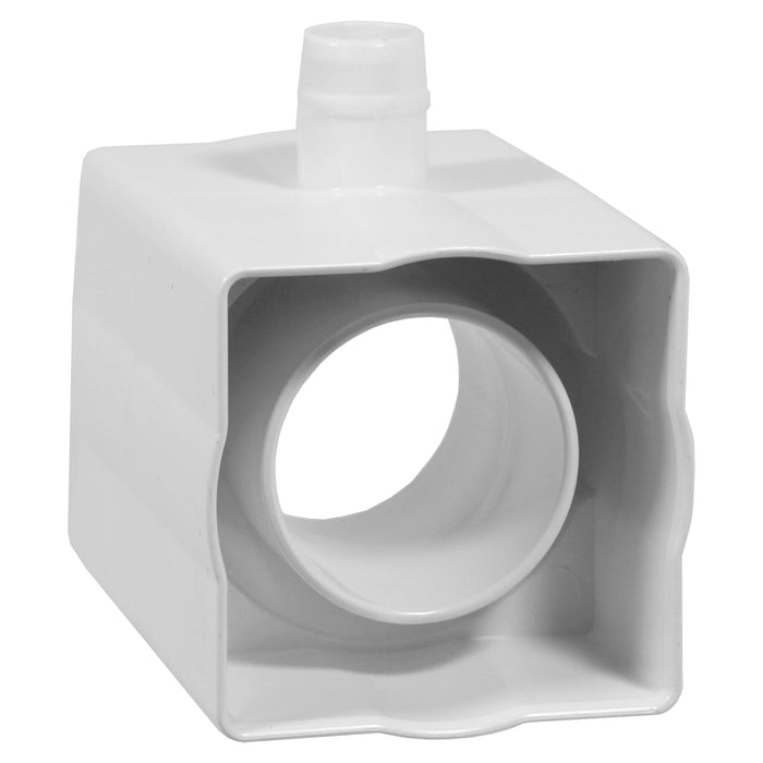 Rainwater Diverter 65mm Square 68mm Round Downpipe Water Butt Kit (White)