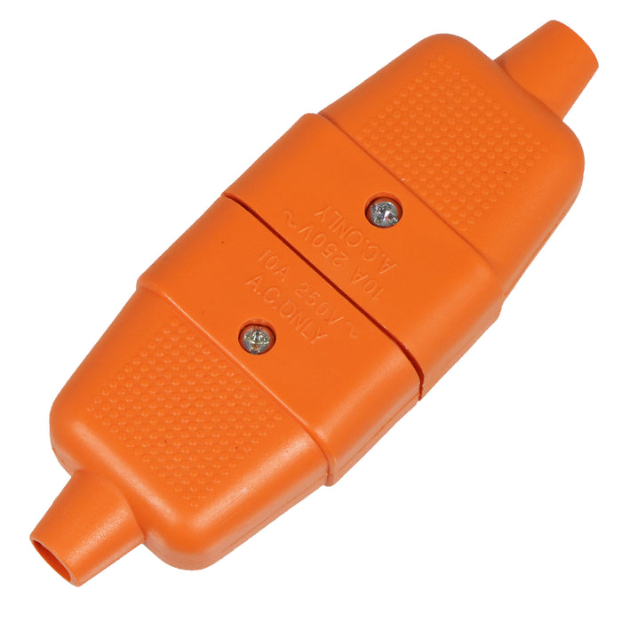 12 Metre Cable & Lead Plug + 2 Core Pin Coupler Connector Socket for Power Tools Drill Saw Jigsaw Planer Router Sander 12m