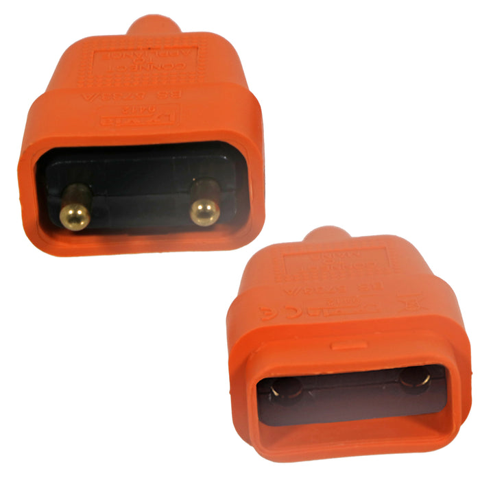 12 Metre Cable & Lead Plug + 2 Core Pin Coupler Connector Socket for Power Tools Drill Saw Jigsaw Planer Router Sander 12m