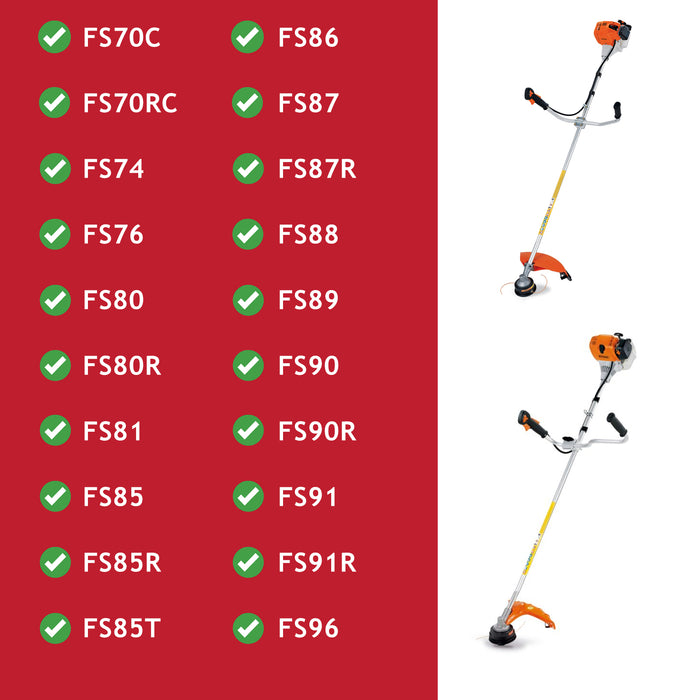 Trimmer Head Spool for Stihl FS74 FS80 FS85 FS87 FS90 FS91 Brushcutter 31-2 10mm