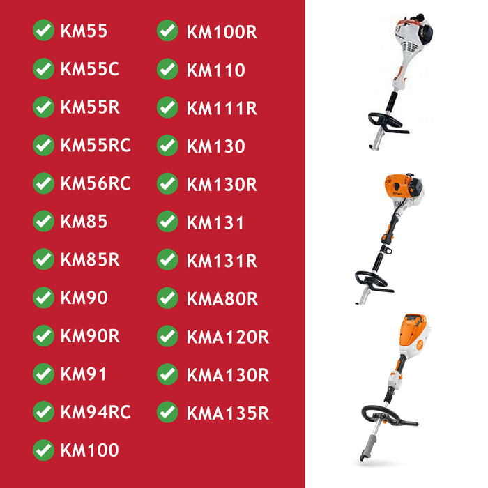 Trimmer Head Spool for Stihl KM55 KM85 KM90 KM100 KM130 KMA80R Kombi System 31-2 10mm