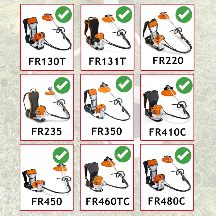 Trimmer Head Spool for Stihl FR130 FR220 FR235 FR350 FR450 Back Pack Brushcutter 36-2 10mm