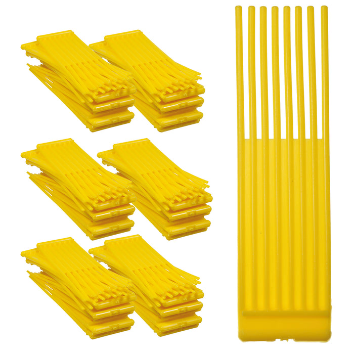 SPARES2GO Power Sweeper Brushes for WESTWOOD COUNTAX Lawn Tractor Mower 5086 Bristles x 60