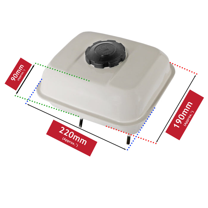 Fuel Tank for Honda GX110 GX120 Engine 17510 ZE0 020ZA 17510-ZE0-020ZA Petrol Reservoir 2L