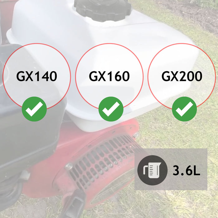 Fuel Tank for Honda GX140 GX160 GX200 Engine 17510 ZE1 020ZA 17510-ZE1-020ZA 3.6L